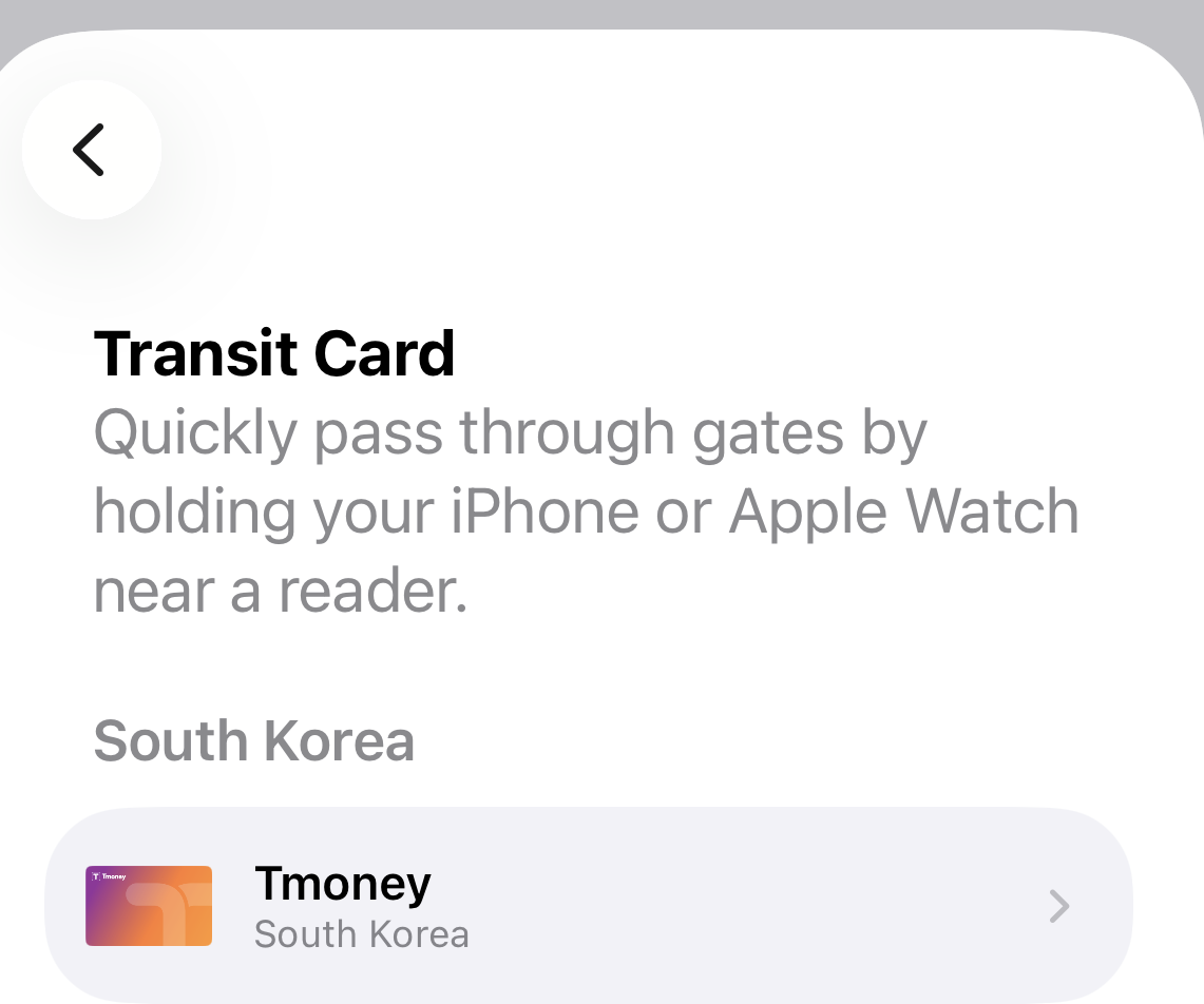 You can make T-money card without issuance fee.