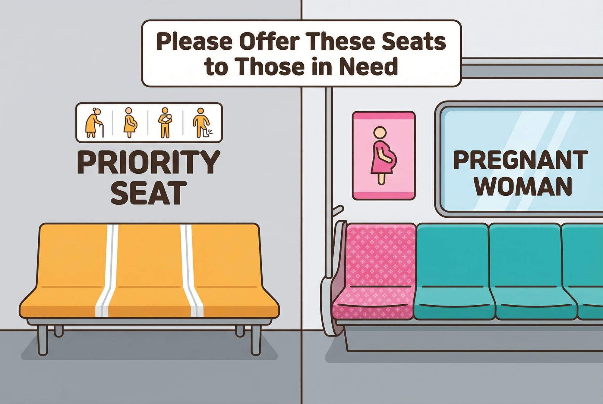 Respect priority seats